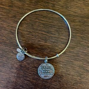 Silver Alex and Ani bracelet